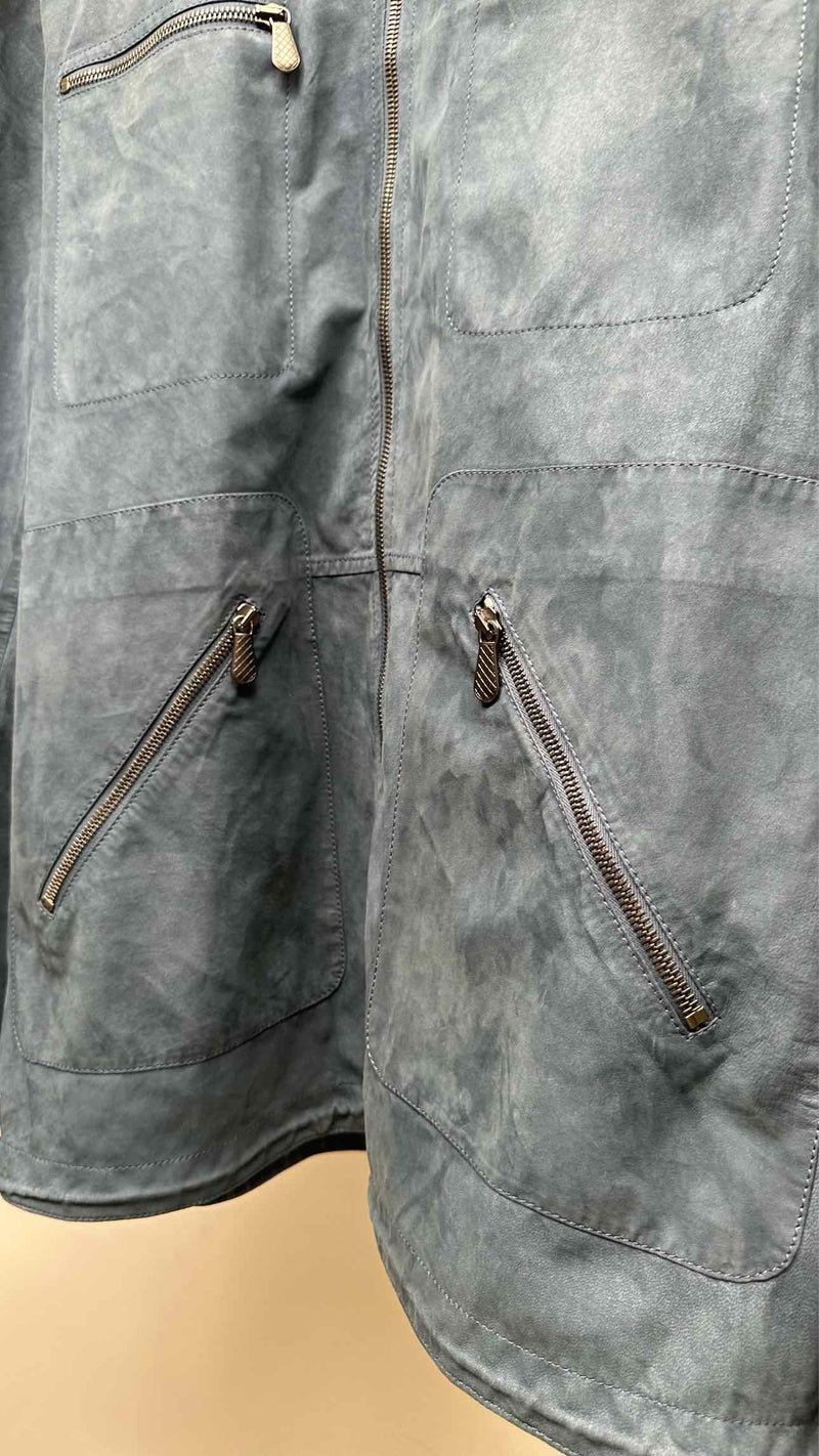 Bottega Veneta Paper Leather Parka
