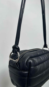 Marimekko Padded Leather Shoulder Bag