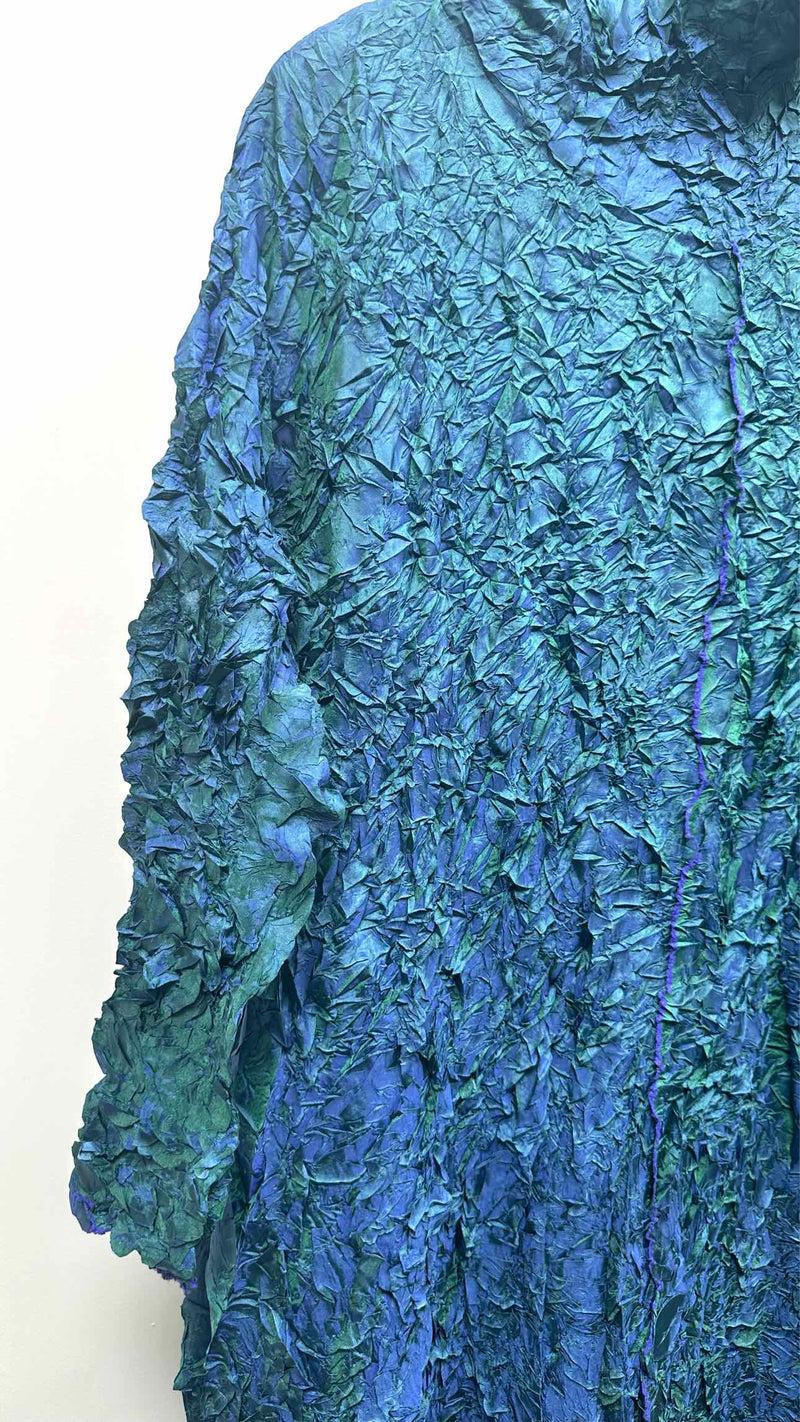 Issey Miyake L/S Pressed Center-line Dress