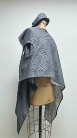 Andre Walker For Dover Street Market Reversible Lace Knit Wrap Cardigan
