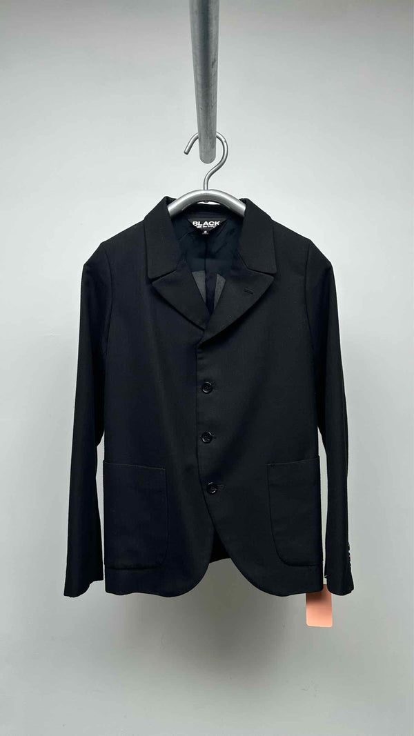 Black Comme Des Garçons Back Cut-out Jacket