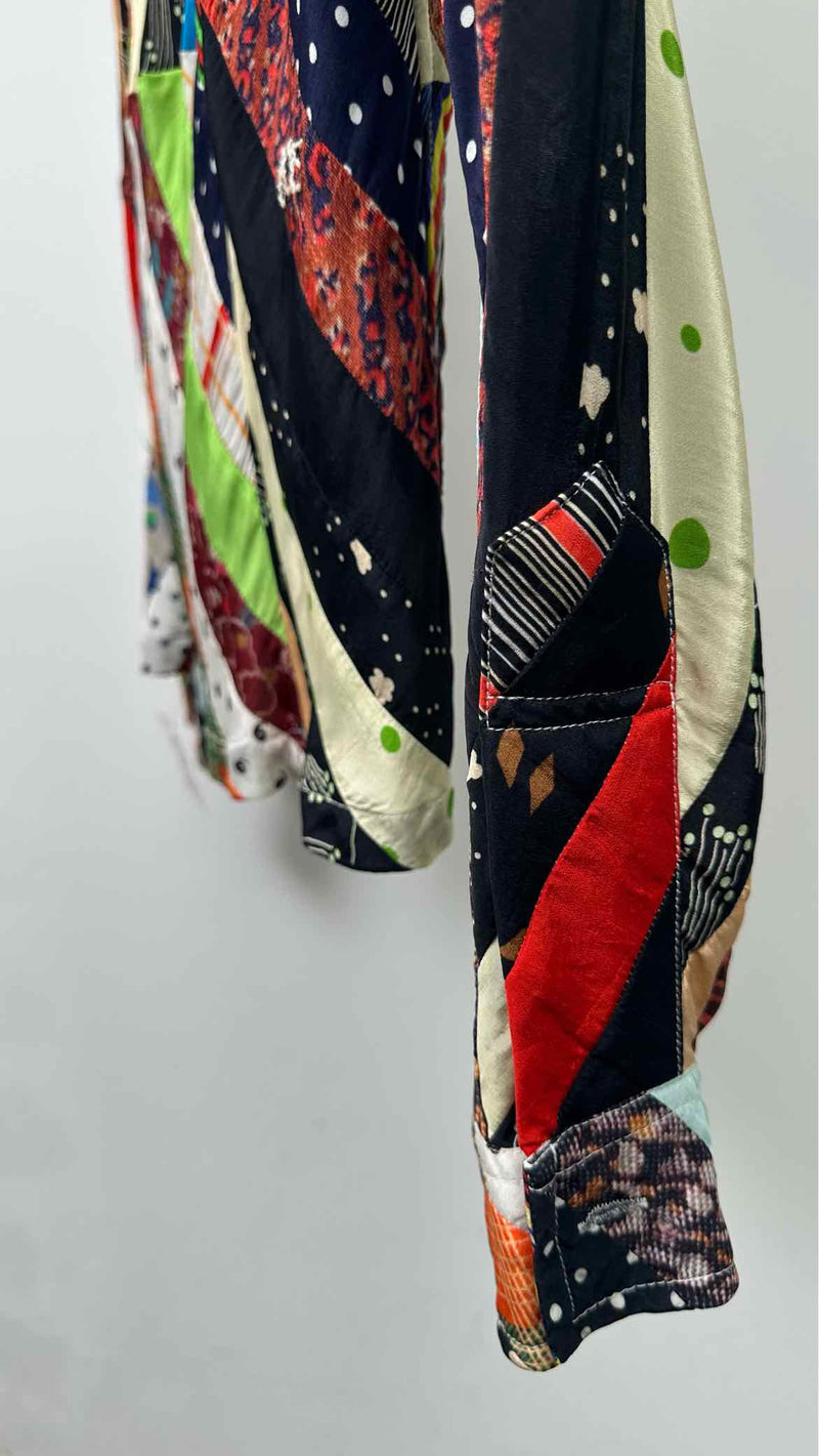 Bode Patchwork Woven Shirt