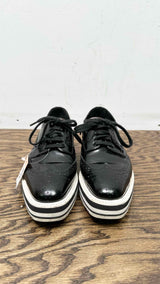 PRADA Platform Wing-Chip Shoes