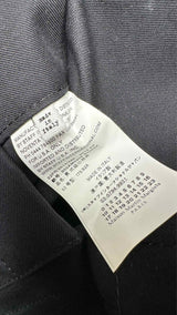 Margiela Leather Canvas Trench Jacket
