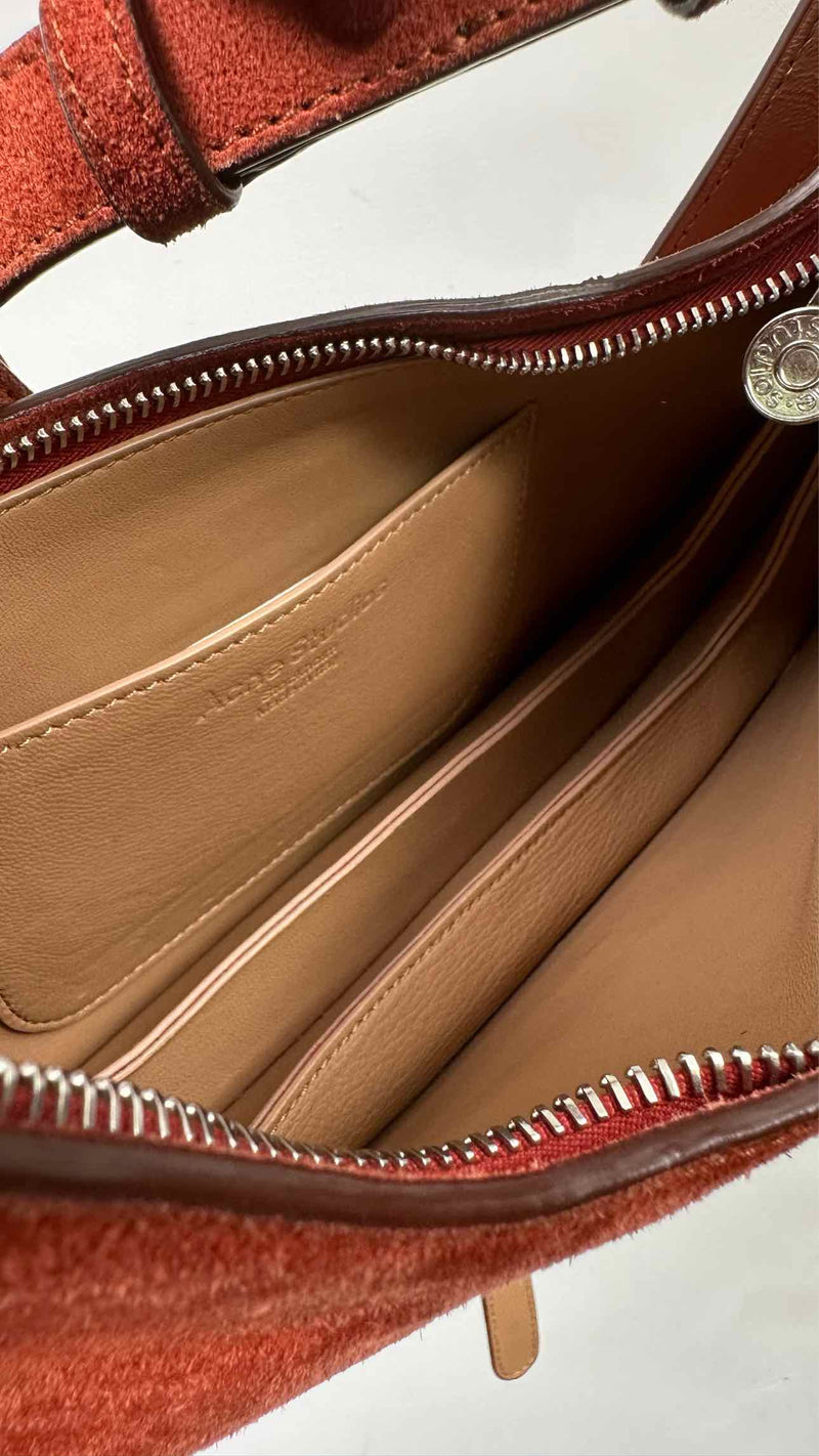 Acne Studios Platt Suede Mini Shoulder Bag