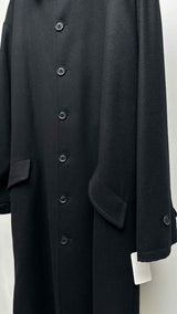 Yohji Yamamoto Pour Homme Tasmania Flannel Single Long Coat