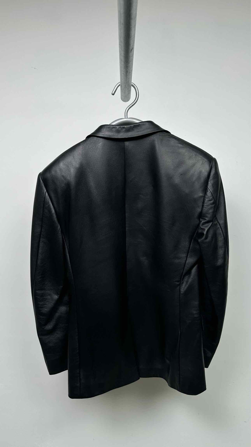 R13 Oversized Leather Jacket